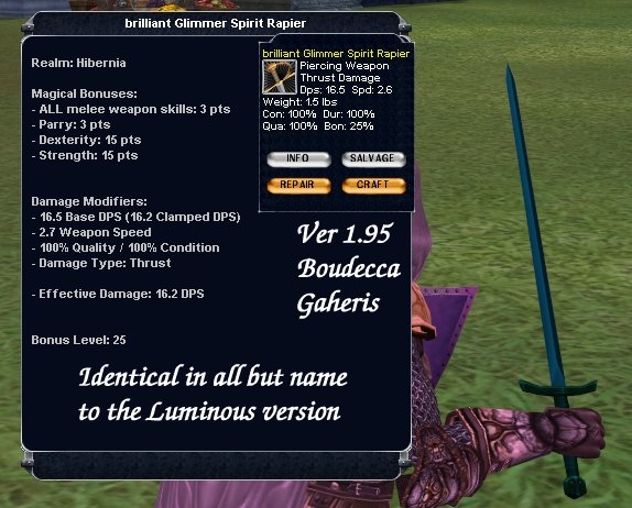 Picture for Brilliant Glimmer Spirit Rapier